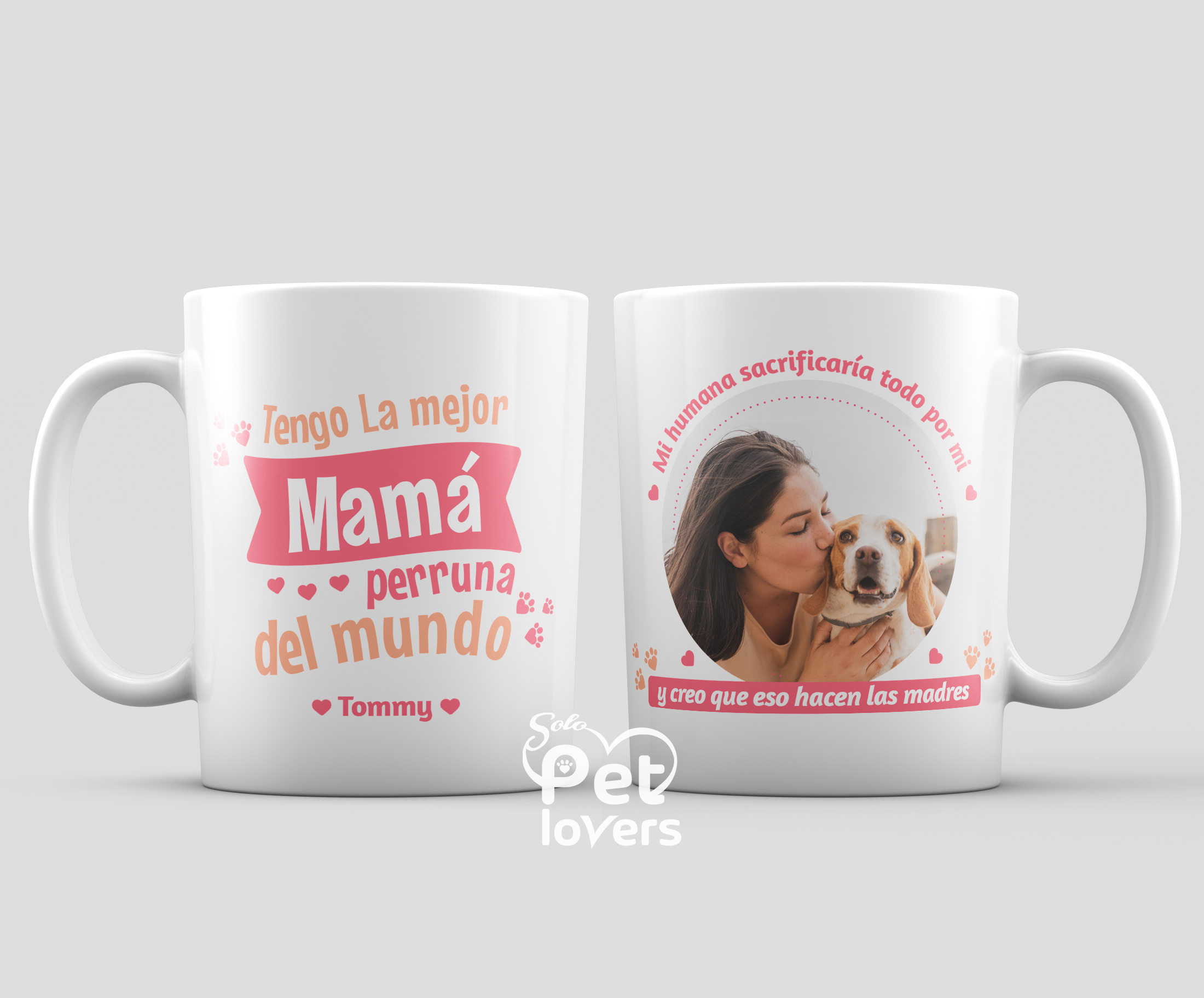Taza Personalizada con mascotas - regalos para petlovers Perú