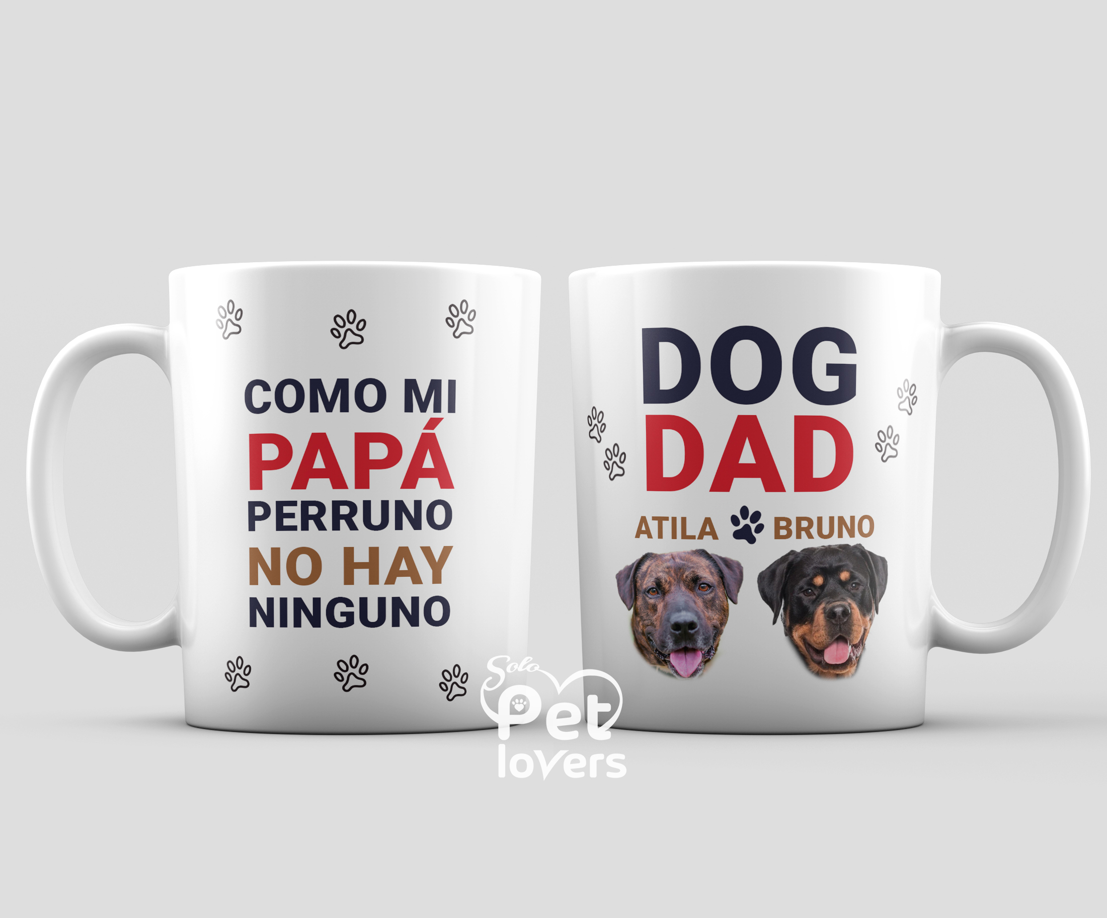 Taza Personalizada con mascotas - regalos para papás petlovers Perú