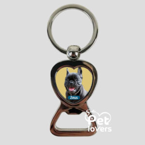Llavero Corazón Destapador Personalizado con tu Mascota