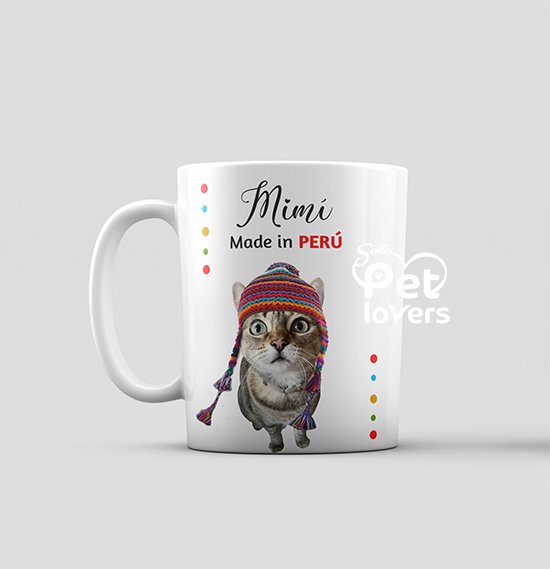 Taza Personalizada con mascotas - regalos para petlovers Perú